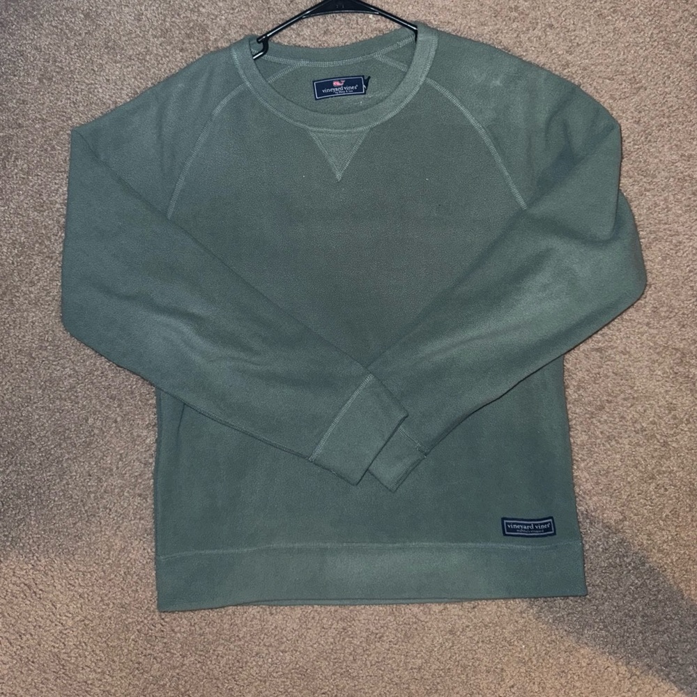 Men’s Vineyard Vines Green Crewneck